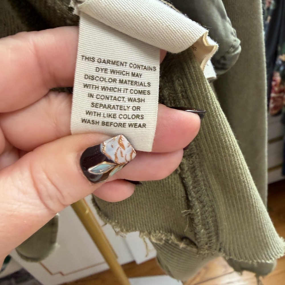 Free People Shrunken Moto Jacket #0008 - Picture 8 of 10